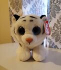 Ty Beanie Baby Boo Tundra the White Tiger Stuffed Animal Plush Toy