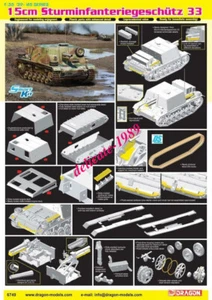 Dragon 1/35 6749 15cm Sturminfanteriegeschutz 33 Model - Picture 1 of 1