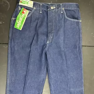 Deadstock Neu mit Etikett Vintage 70er 80er Wrangler Jeans Gr. 32x34 Slim Denim 84622pw - Bild 1 von 9