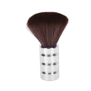 BARBER NECK BRUSH - CHROME - Picture 1 of 3
