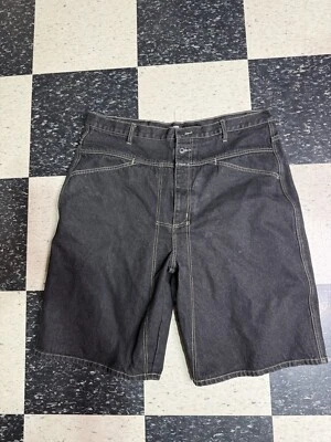 Pantalones Cortos Vintage Marithe Francois Girbaud Para Hombre 40 Negros Sueltos Vaquero Grunge Patín Foto 1 de 4