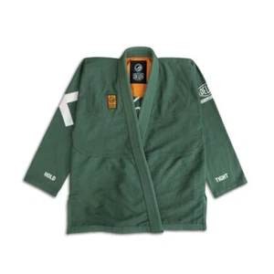 BJJ Gi Shoyoroll Deus Ex Machina Olive Jiu-Jitsu Kimono Uniform with Bag 450 GSM - Picture 1 of 4