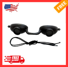 Flexible Sun Goggles Eye Protection UV Black Glasses Eyes Protect Tanning Bed US