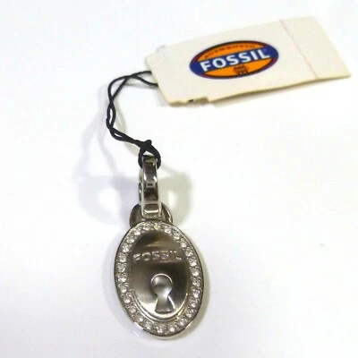 Fossil Anhänger Charms JF85542040 Edelstahl Schloss NEU - Bild 1 von 2
