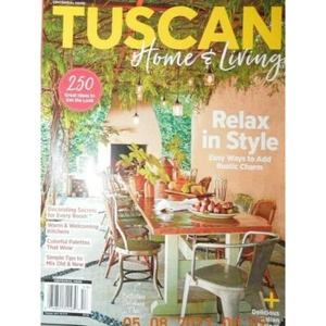 TUSCAN HOME & LIVING relax in style 250 GREAT IDEAS decorating secrets ITALIAN - Picture 1 of 12