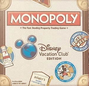 Monopoly Disney Vacation Club Edition, 2012, Ages 8+ - Picture 1 of 2