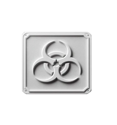 Bio-Hazard wall plaque - Image 1 of 4