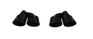 Tubo De Escape Difusor Negro Mate Mercedes Benz W220 W221 - Imagen 1 de 4