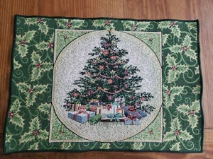 Weihnachtsbaum Tischsets, 4er Set - Bild 1 von 2