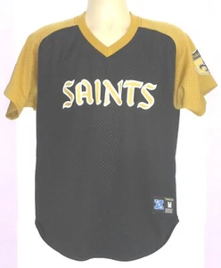 Mitchell & Ness New Orleans Saints Men's V-Neck Mesh Jersey Shirt Size: Medium - Picture 1 of 8
