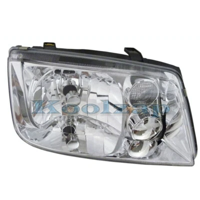 Para 99-02 Jetta sin faro antiniebla faro luz principal lámpara sin bombilla lado derecho Foto 1 de 4