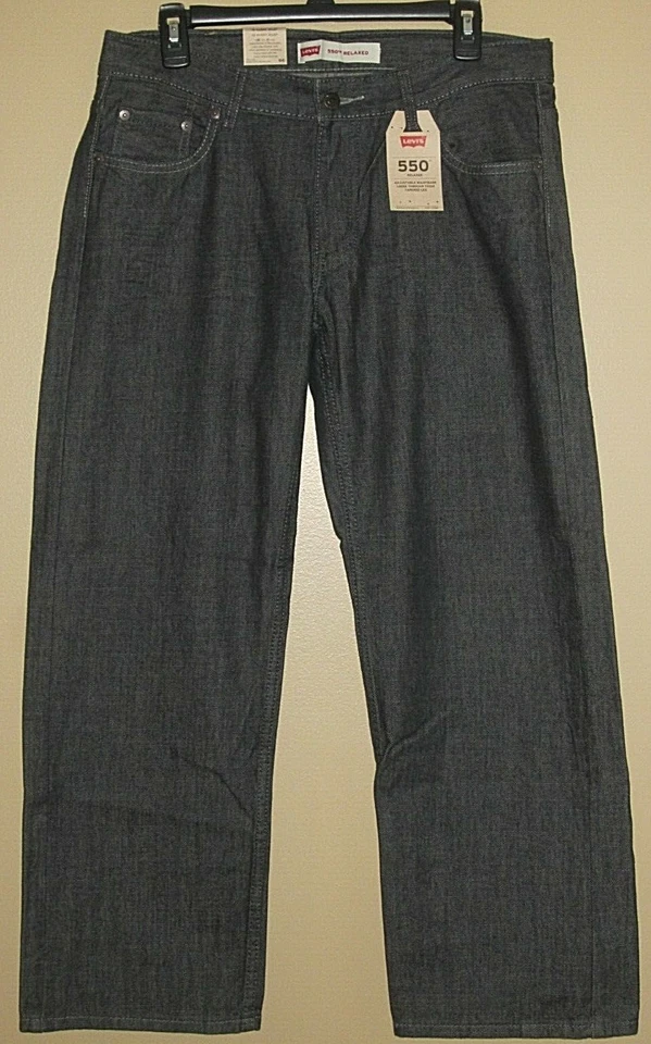 Youth Boys Levi's 550 Relaxed Tapered Fit Jeans Size 16 Reg 28x28 Humboldt