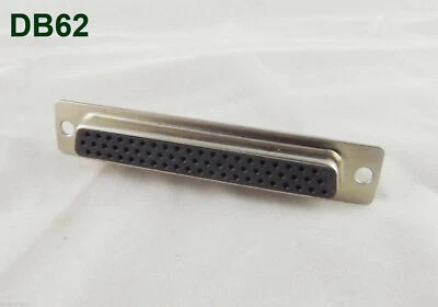 1pcs D-SUB 62 Pin DB62 Female Jack Solder Type Straight Adapter Connector 3 Rows - Image 1 of 4