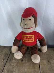 Knickerbocker Curious George Vintage Plush Monkey Stuffed Animal - Picture 1 of 4