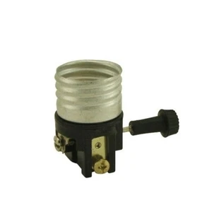 Lamp Parts 3-WAY TURN KNOB Replacement MB Socket/Electrolier-For 3-way Bulb - Picture 1 of 2