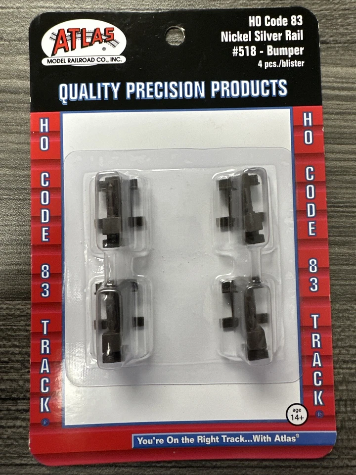 Atlas 518 HO Code 83 Bumper 4pc