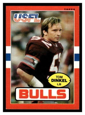 Topps USFL #50 Tom Dinkel SC6-02 - Image 1 of 2