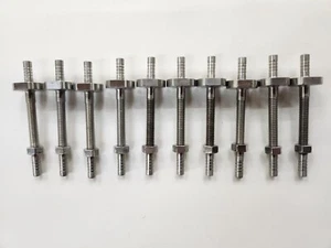 1/4 Zoll Schottschlauch Widerhaken 302 Edelstahl 4 Zoll Länge (10er-Pack) - Bild 1 von 4