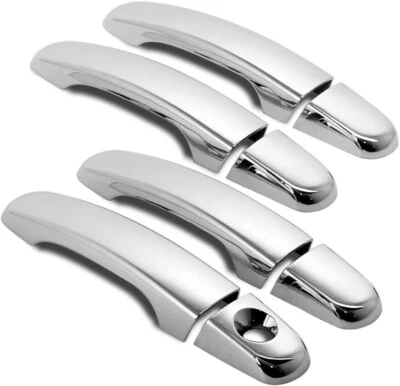 Chrome Door Handle Cover w/Driver Keyhole for 2010-2015 GMC Terrain - Image 1 of 4