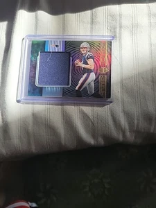 2019 Illusions Jarrett Stidham Jumbo Jersey Card Patriots-Broncos-Auburn - Bild 1 von 3