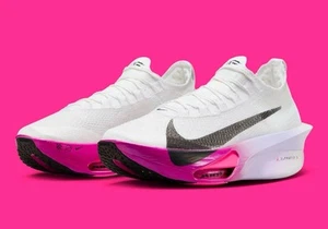 Nike Air Zoom Alphafly 3 White/Pink Wmns Size US 7.5 Marathon Running Shoes New✅ - Picture 1 of 9