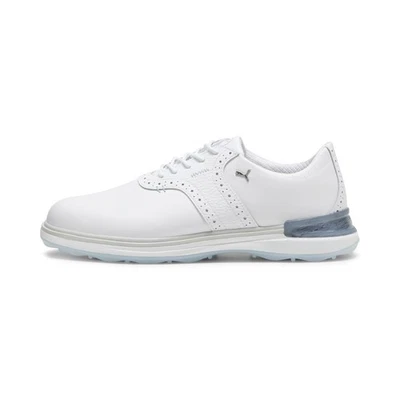 Puma Avant 379428-01 Puma White/Ash Gray/Icy Blue Men Spikless Golf Shoes - Image 1 of 4