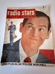 VINTAGE FEB. 1949 - RADIO STARS AND TELEVISION MAGAZINE MILTON BURLE, WINCHELL - Picture 1 of 4