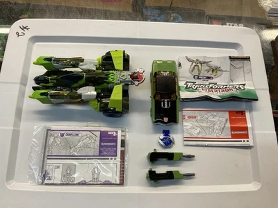 Transformers Cybertron Downshift And Crumplezone With Missiles Keys Instructions - Image 1 of 4