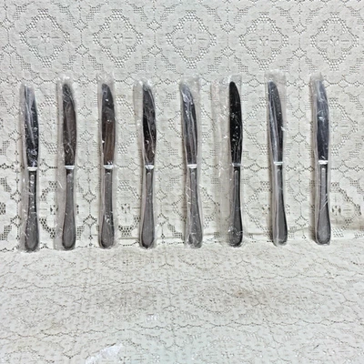 Oneida Joann Joanne Cuchillos de Cena 9 1/2" Gourmet Acero Inoxidable Nuevo Juego de 8 Foto 1 de 4