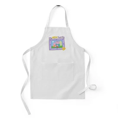  Delantal para hornear CafePress Peppa Pig: My New Family Kids (1247859702) Foto 1 de 4