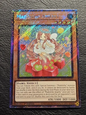 Madolche Anjelly Platinum Secret RARERA04-EN215 Quarter Century Stampede - Image 1 of 2