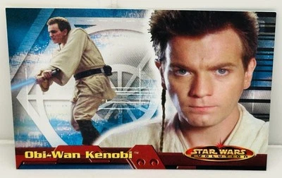 2001 Topps Star Wars Evolution Promo #P1 Obi-Wan Kenobi - Image 1 of 2