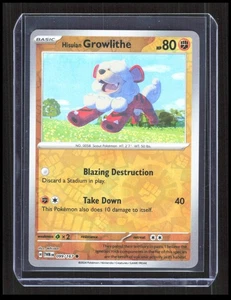 Hisuian Growlithe 99/167 Twilight Masquerade Pokemon TCG Reverse Holo CB-2-4-C-4 - Imagen 1 de 7