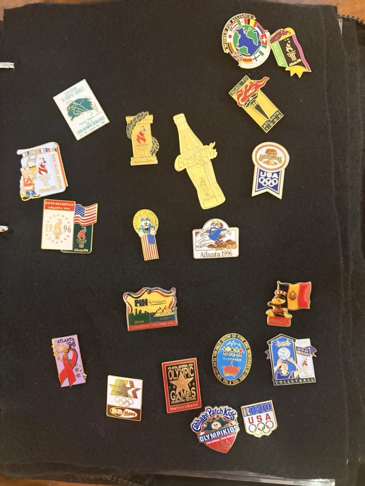 1996 Atlanta Olympics Pin Collection - Image 1 of 4