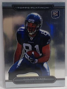 2010 TIPPS PLATINUM GOLDEN TATE ROOKIE #78 SEAHAWKS NOTRE DAME - Bild 1 von 2