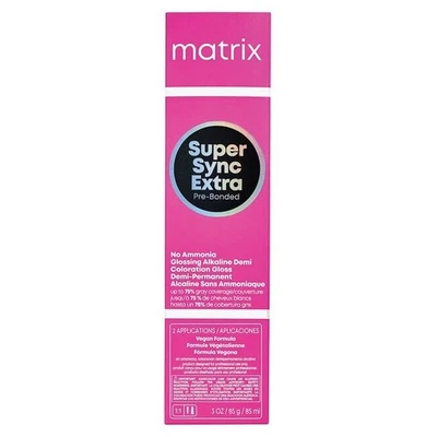 Color de cabello semipermanente alcalino preunido extra Matrix Super Sync - 3 oz/85 g Foto 1 de 2