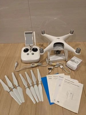 Dji Phantom 4 Advanced 4k Camera Drone Obstacle Avoidance Gps Aerial - Image 1 of 4