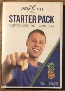Grow Young Fitness Starter Pack DVD Workout Program Seniors Health - Picture 1 of 2