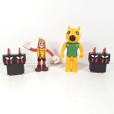 4 ROBLOX Mystery Figure LOT Werner Weenie Ultimate Dominus Legend Dog Piggy Foxy - Изображение 1 из 4