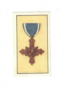 Allen's Confectionery Card-1938-Medals No.18 Distinguished Service Cross (U.S.A) - Bild 1 von 2