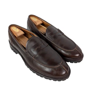 ALLEN EDMONDS Freeport Weatherproof Lug Sole Slip On Loafers Sz 11 D - Picture 1 of 10