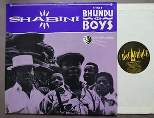Bhundu Boys – Shabini LP  Discafrique AFRI LP 02 African Music from Zimbabwe top - Picture 1 of 4
