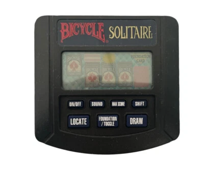 Bicicleta Solitario Electrónico Portátil Juego Tiger Electronics USADO FUNCIONA  Foto 1 de 2