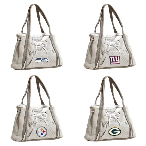 Women's Embroidered Hoodie Purse Handbag - NFL - Pick your Team! Cover