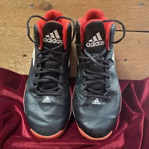 Mens SZ 9.5 - Adidas 3 Series 2014 Black & Red Great Condition Check It Out! - Picture 1 of 12