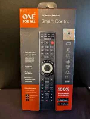 One for All - Smart Control 8 Device Universal Remote SEALED  - Image 1 of 4