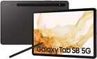 Samsung Galaxy Tab S8 SM-X706B 128GB, Wi-Fi + 5G (Unlocked), 11 in - Graphite