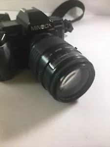 Minolta Maxxum 7000 35mm Film Camera w/ Sigma auto focus 35-135mm lens see pics - Picture 1 of 10