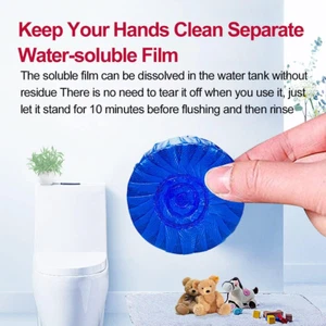 Automatic Toilet Bowl Cleaners Tablets,18 Pack Multipurpose Commercial Househ... - Picture 1 of 1