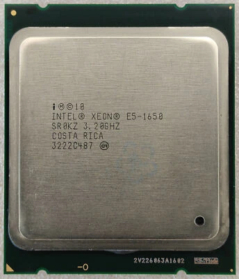 Intel Xeon E5-1650 6-Core Socket LGA2011 CPU Sever Processor SR0KZ 3.20GHz - Image 1 of 2